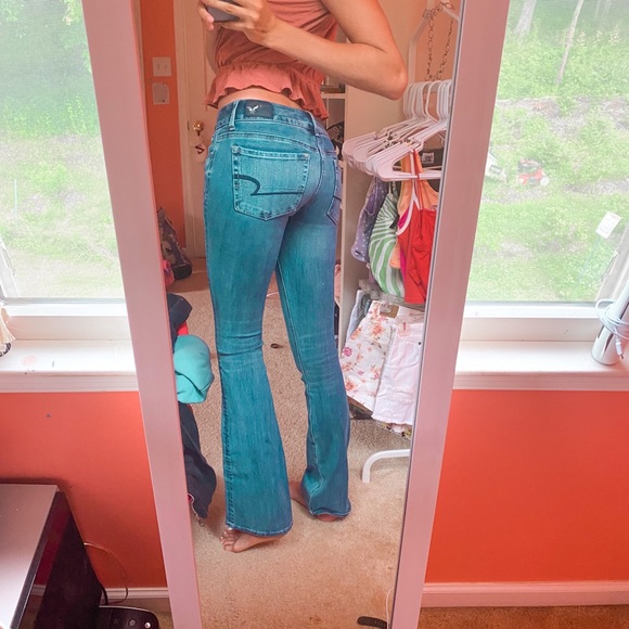 American Eagle Outfitters Denim - american eagle artist flare jeans